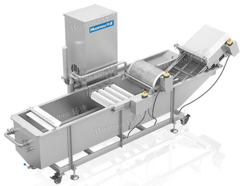 蘋果異物去除清洗機(jī)，透徹清洗無污染