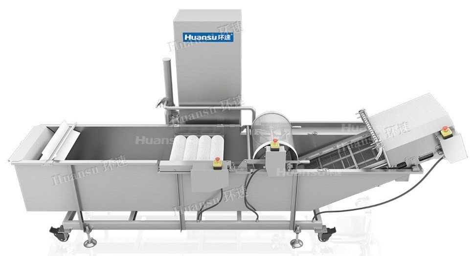 辣椒異物去除清洗機(jī)，多重裝置清洗干凈