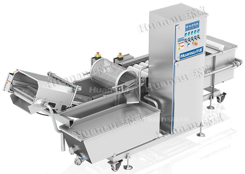 商用蔬菜清洗機(jī)，曝氣清洗洗掉雜質(zhì)