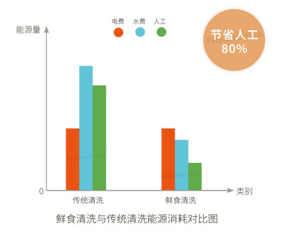 環(huán)速食材批量清洗機，快速洗凈食材！