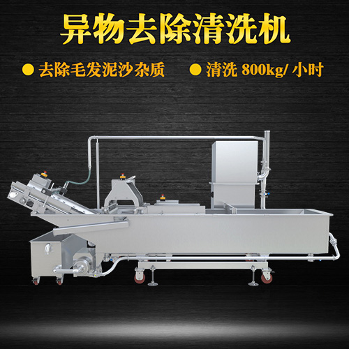 果蔬自動(dòng)氣泡清洗機(jī)，清洗800kg小時(shí)，果蔬自動(dòng)氣泡清洗機(jī)