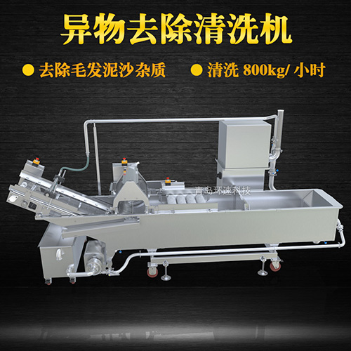 蘋果氣泡清洗機，清洗800kg小時，蘋果氣泡清洗機