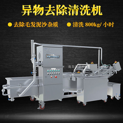 粽子葉氣泡清洗機(jī)，清洗800kg小時(shí)，粽子葉氣泡清洗機(jī)