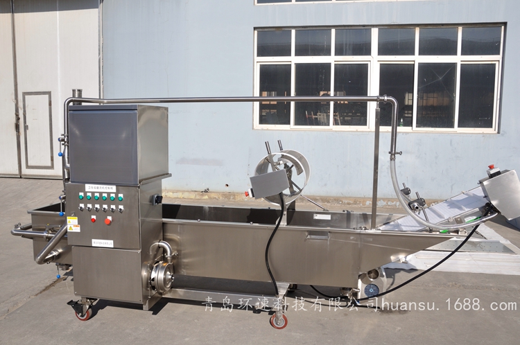 專家分析曝氣洗菜機(jī)的優(yōu)勢(shì)  適用于食品加工工廠，學(xué)校,精彩配送中心等.